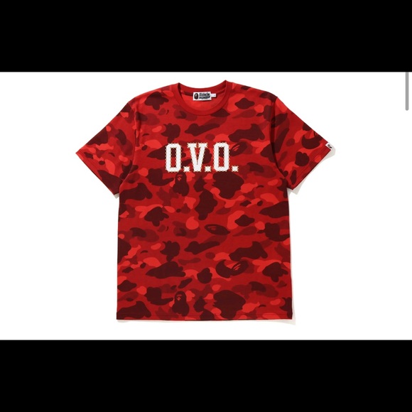 Ovo x Bape shirt